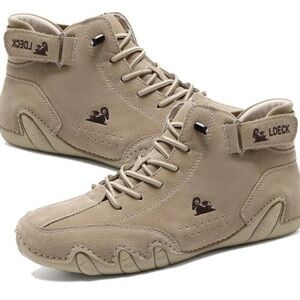 LDeck Mens 43/Italian handmade high top sneaker/ chunks boots. ⭐️ Host Pick ⭐️